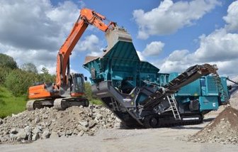 Manchester demolition Crushing and screening