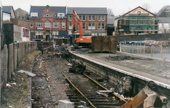 Railway demolition