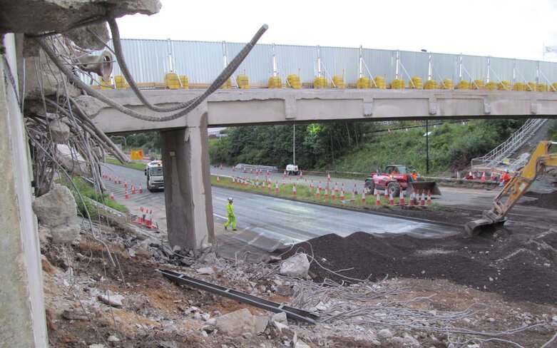 Bridge demolition contractors Manchester